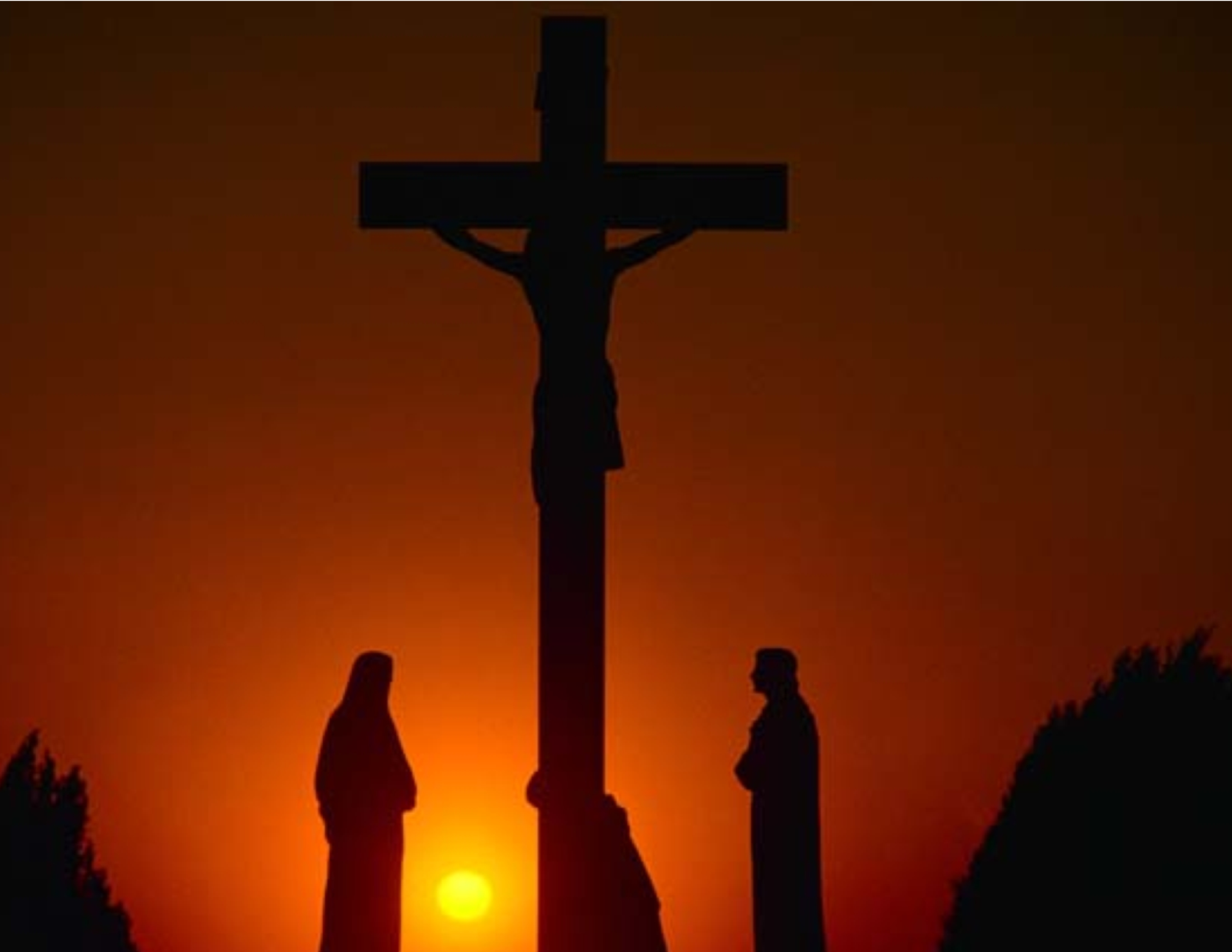 Crucifixion Sunset